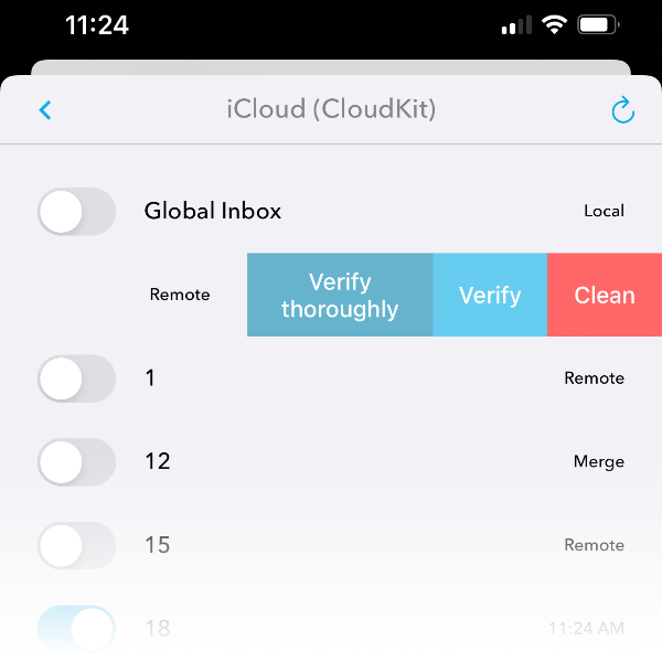 devonthink pro office icloud sync